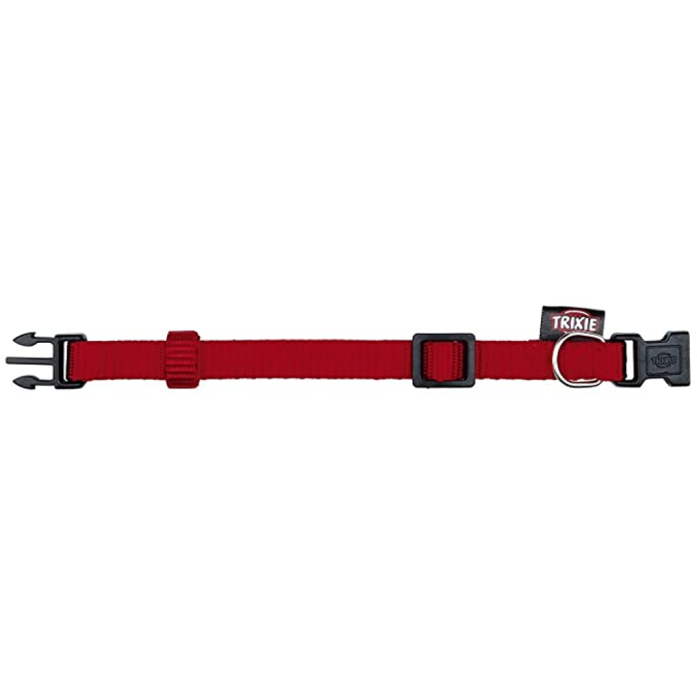 Trixie Extra Wide Premium Collar for Dogs (Red)