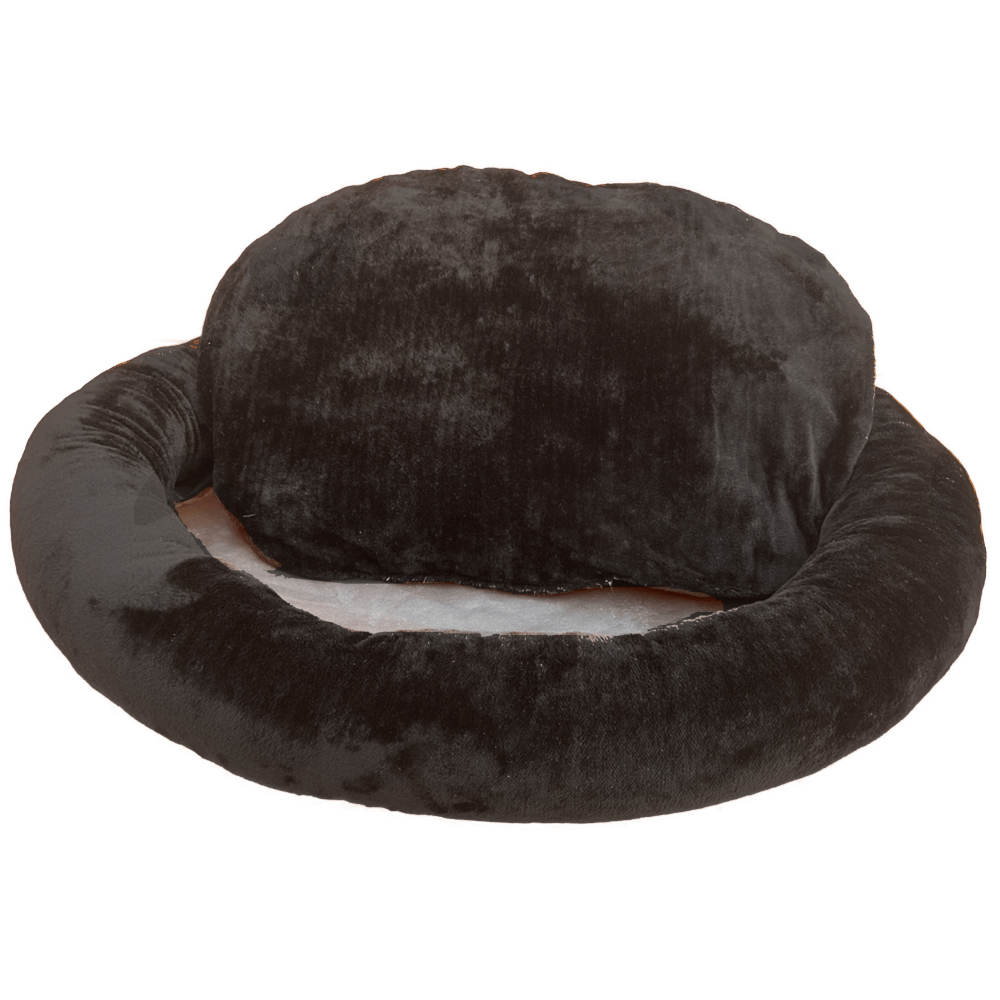 Fluffy's Luxurious Deluxe Soft Bed Washable Sofa Round Cushion for Dogs and Cats