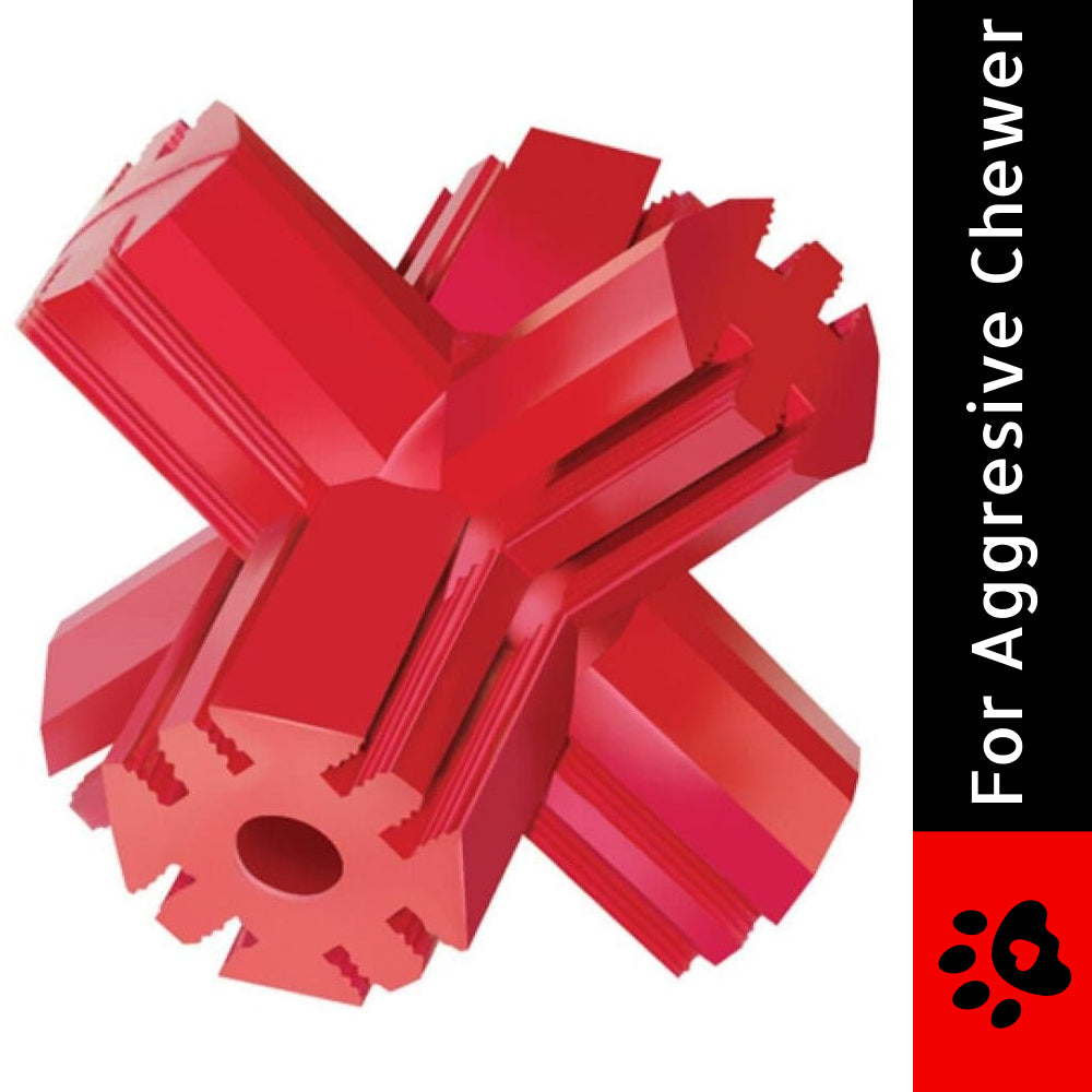 Kong Jump 'N Jack Toy for Dogs (Red) | For Aggressive Chewers