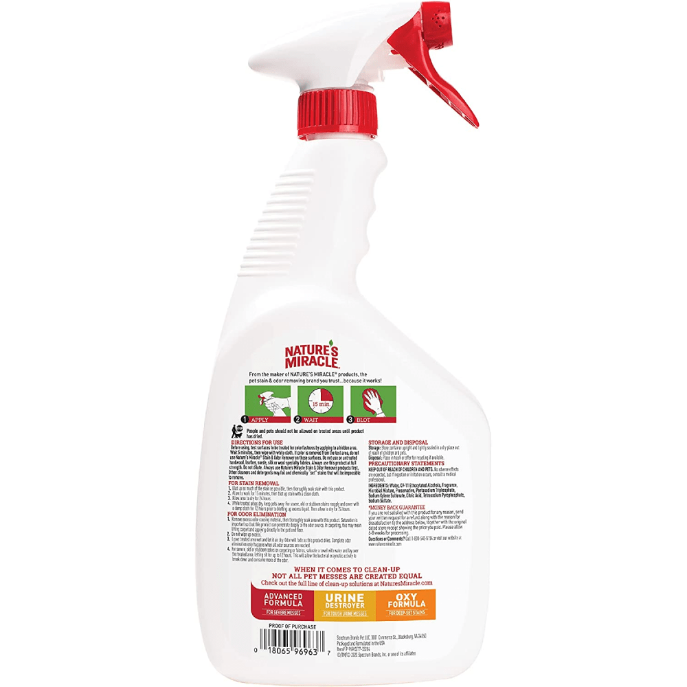 Nature's Miracle Stain and Odor Remover for Dogs