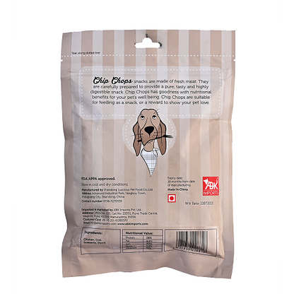 Chip Chops Chicken and Codfish Sandwich Dog Treats