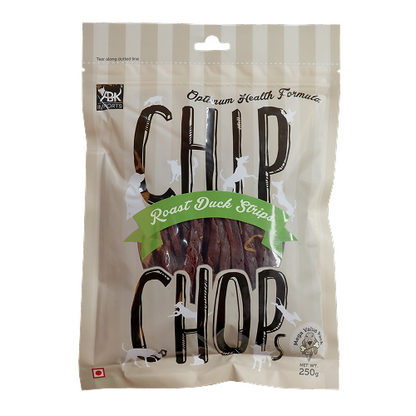 Chip Chops Roast Duck Strips Dog Treats