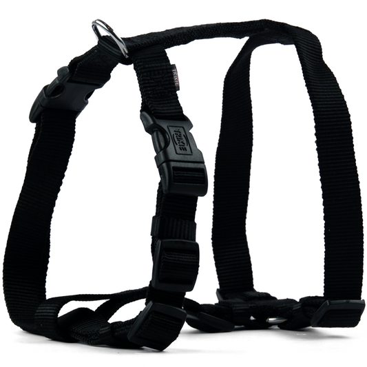 Trixie Classic H Harness for Dogs (Black)