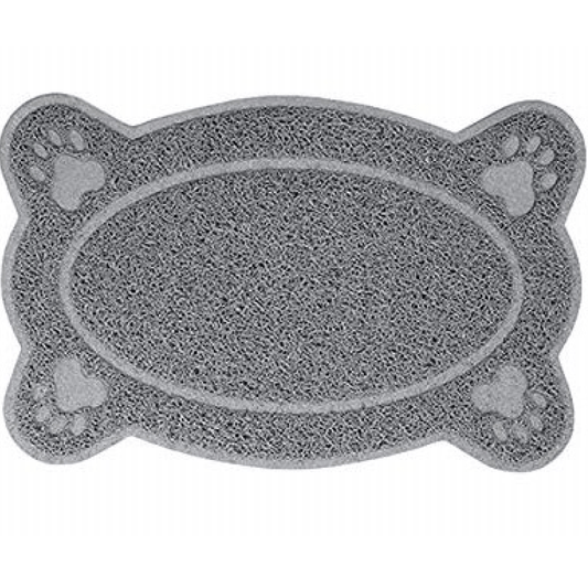 Emily Pets Oval Shaped Feeding Mat for Pets (16 x 10 inch)