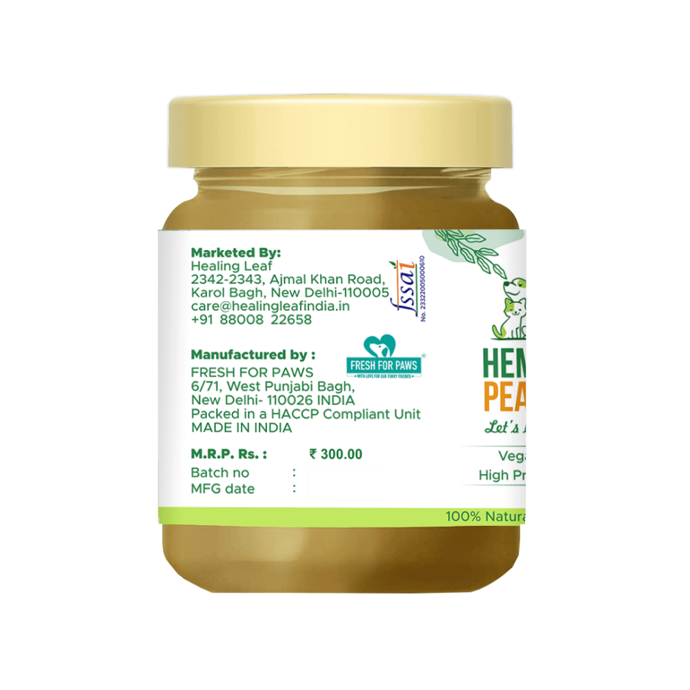 Healing Leaf Hemp Peanut Butter and Waggy Zone Banana and Banberry Ice Cream for Pets Combo