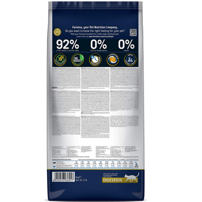 Farmina N&D Quinoa Lamb Mint & Fennel Grain Free Digestion Adult Dry Cat Food