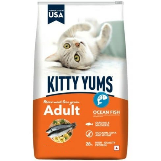 Kitty Yums Cat Adult Dry Food (50g)