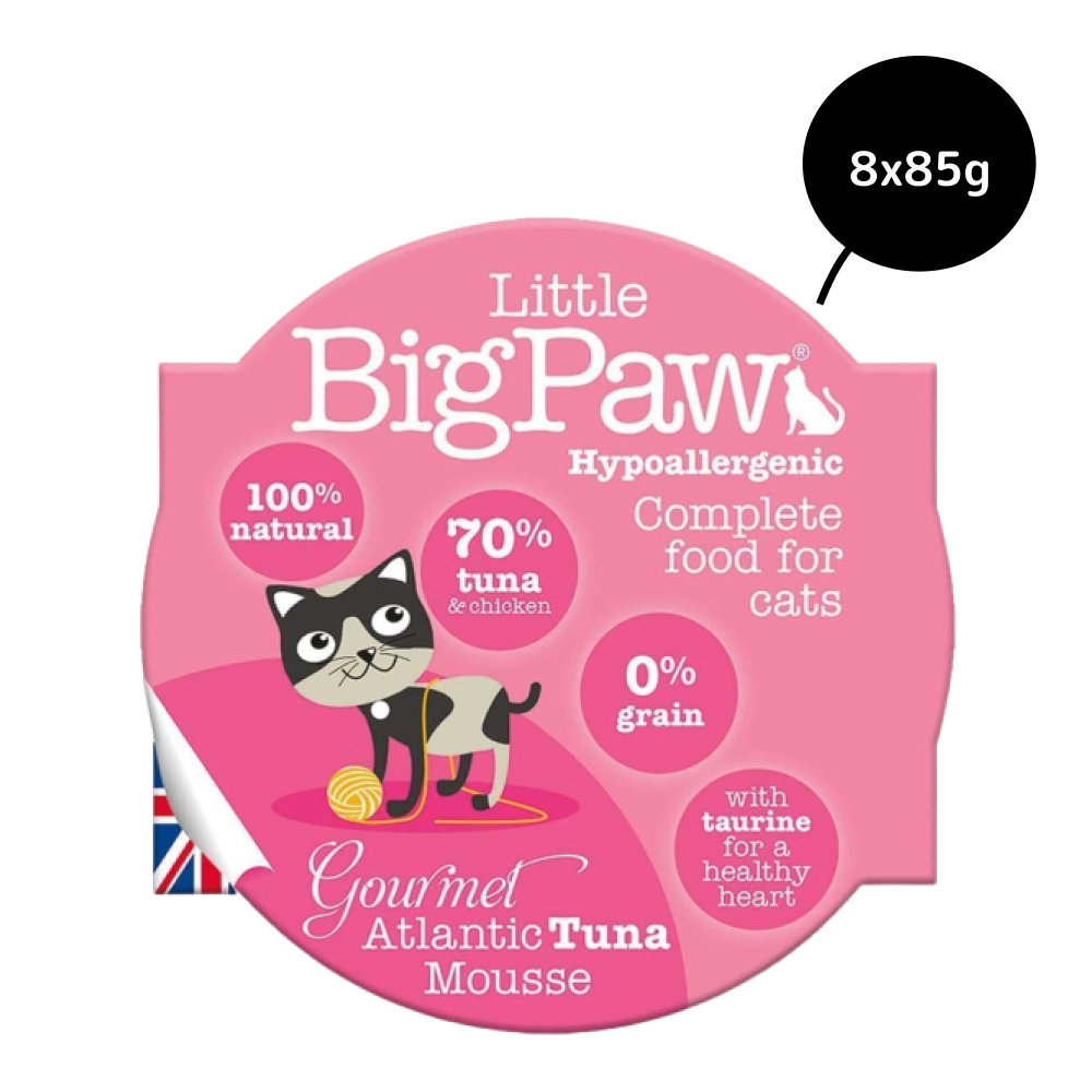 Little Big Paw Atlantic Tuna Mousse Cat Wet Food