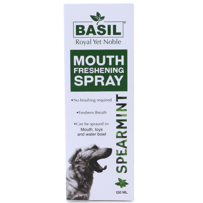Basil Mouth Spray for Dogs (130ml)