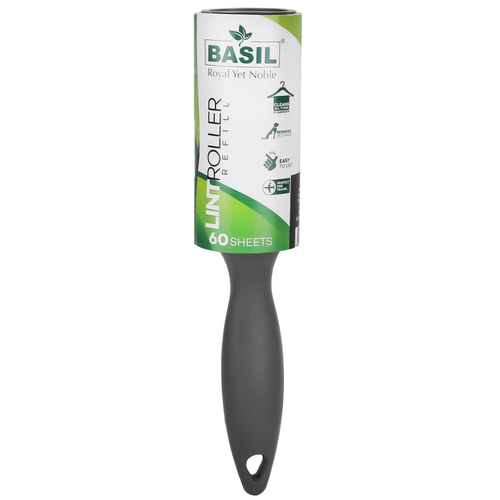 Basil Lint Roller for Dogs and Cats (Black)