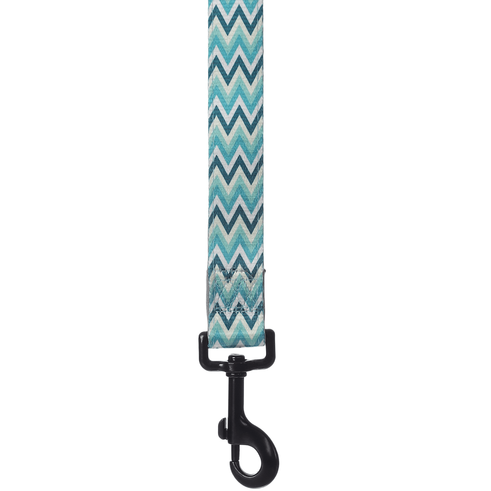 Basil Printed Leash for Dogs and Cats (Blue)