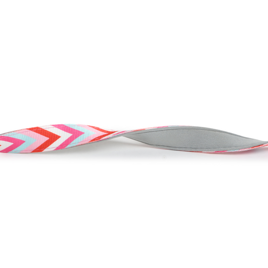 Basil Printed Leash for Dogs and Cats (Pink)