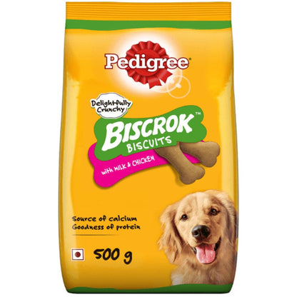 Pedigree Milk and Chicken Flavour Biscrok Biscuits Dog Treats (900g)