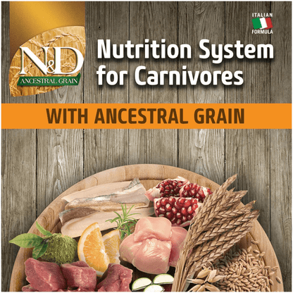 Farmina N&D Chicken & Pomegranate Ancestral Grain Puppy Medium Maxi Dog Dry Food