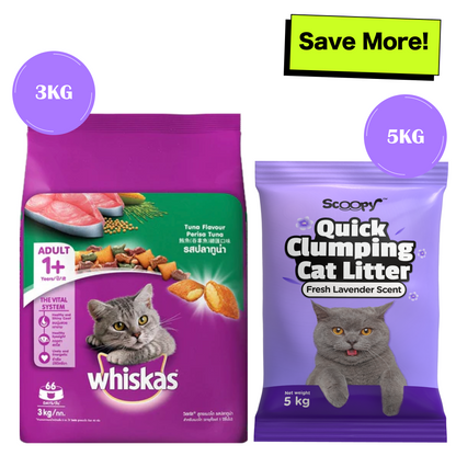 Whiskas Tuna Flavour Adult Cat Dry Food
