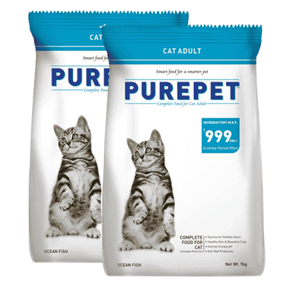 Purepet Ocean Fish Adult Cat Dry Food