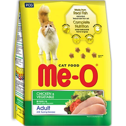 Me-O Chicken and Vegetables Adult Dry Cat Food