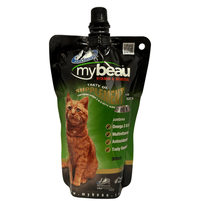 My Beau Vitamin & Mineral Food Supplement with Meat & Garlic for Cats(300ml)