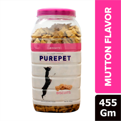 Purepet Mutton Flavour Biscuit Dog Treats