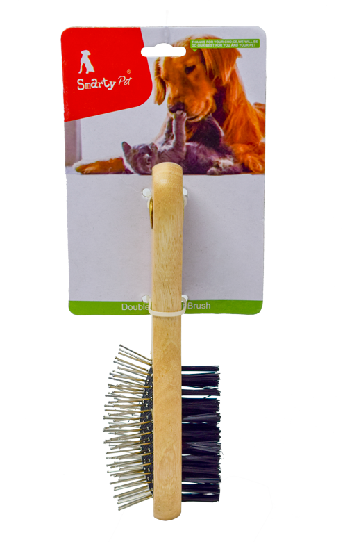 Smarty Pet Wooden Pin Brush Special for Dogs and Cats