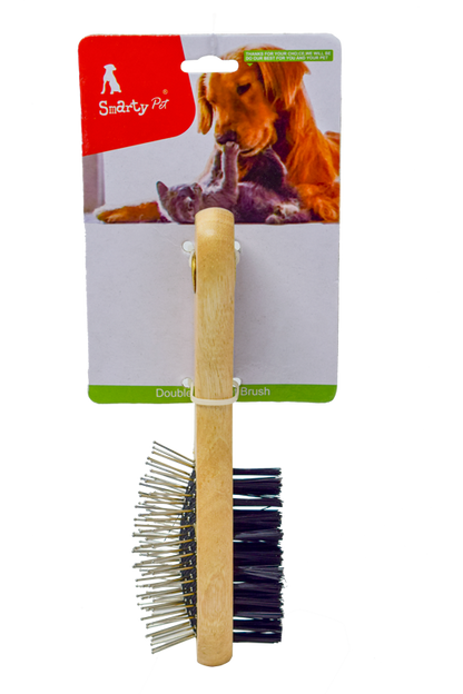 Smarty Pet Wooden Pin Brush Special for Dogs and Cats