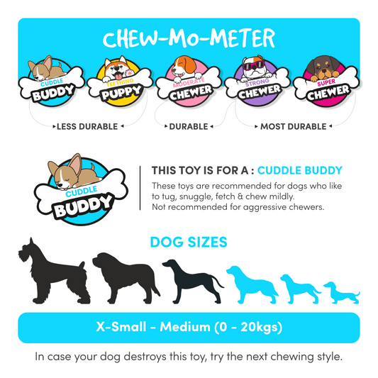 Fofos Plush Wild Duck Toy for Dogs