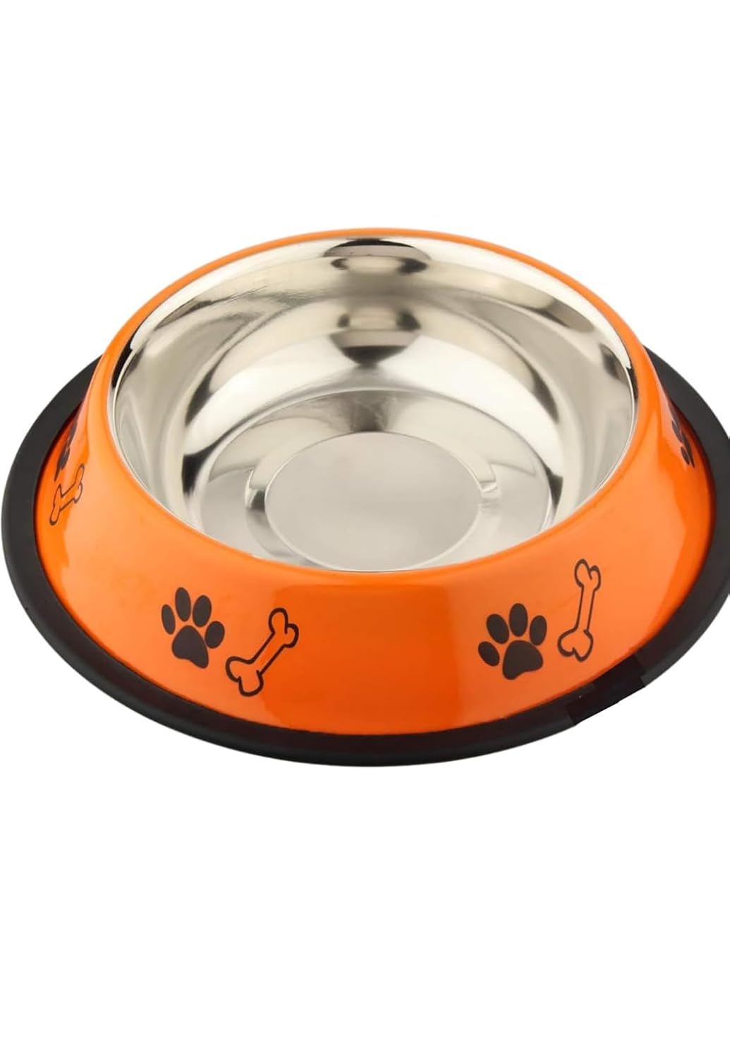 Stainless Steel Printed Pet Bowl For Dogs And Cats(Small)