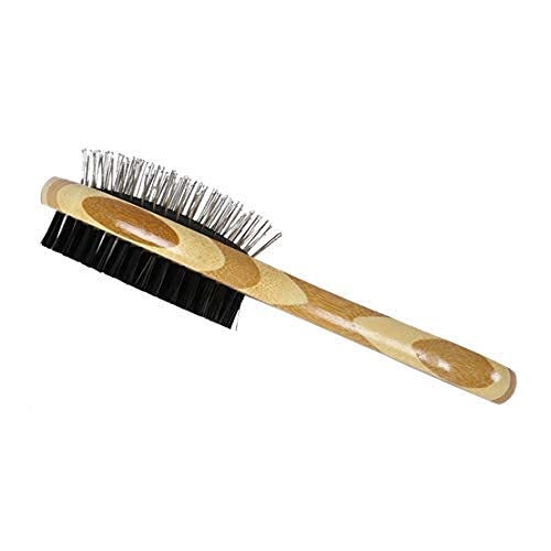 Bamboo Pin Brush for Dogs and Cats