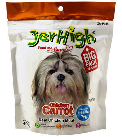 JerHigh  Dog Treats 400 Gm, Fully Digestible Healthy Snack & Training Treat
