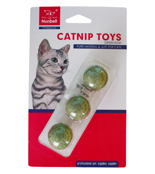 Nunbell Catnip Toy For Cats(Pack Of Three)