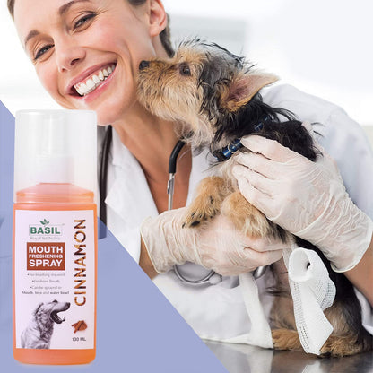 Basil Mouth Spray for Dogs (130ml)