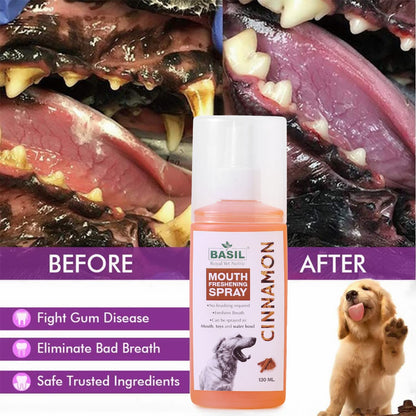 Basil Mouth Spray for Dogs (130ml)