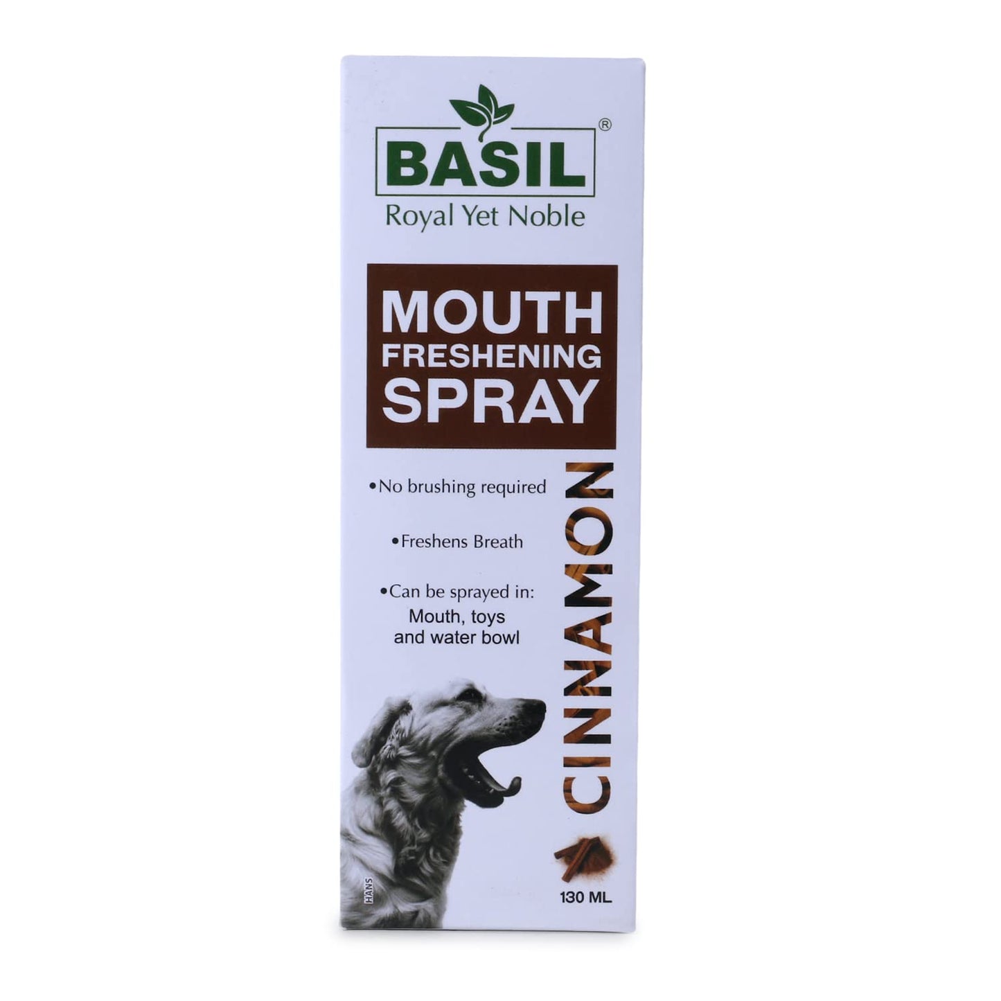 Basil Mouth Spray for Dogs (130ml)