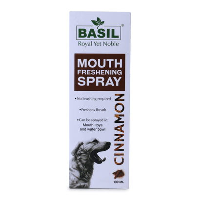 Basil Mouth Spray for Dogs (130ml)
