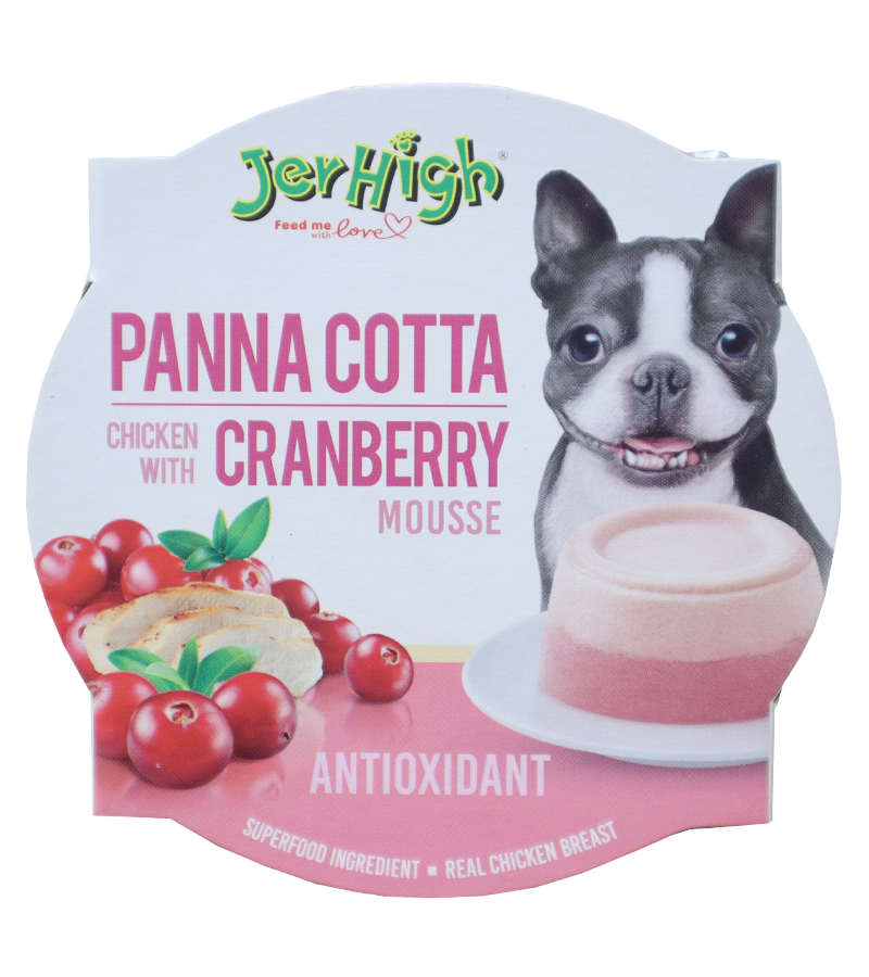 Jerhigh Panna Cotta Chicken Mousse Dog Wet Food