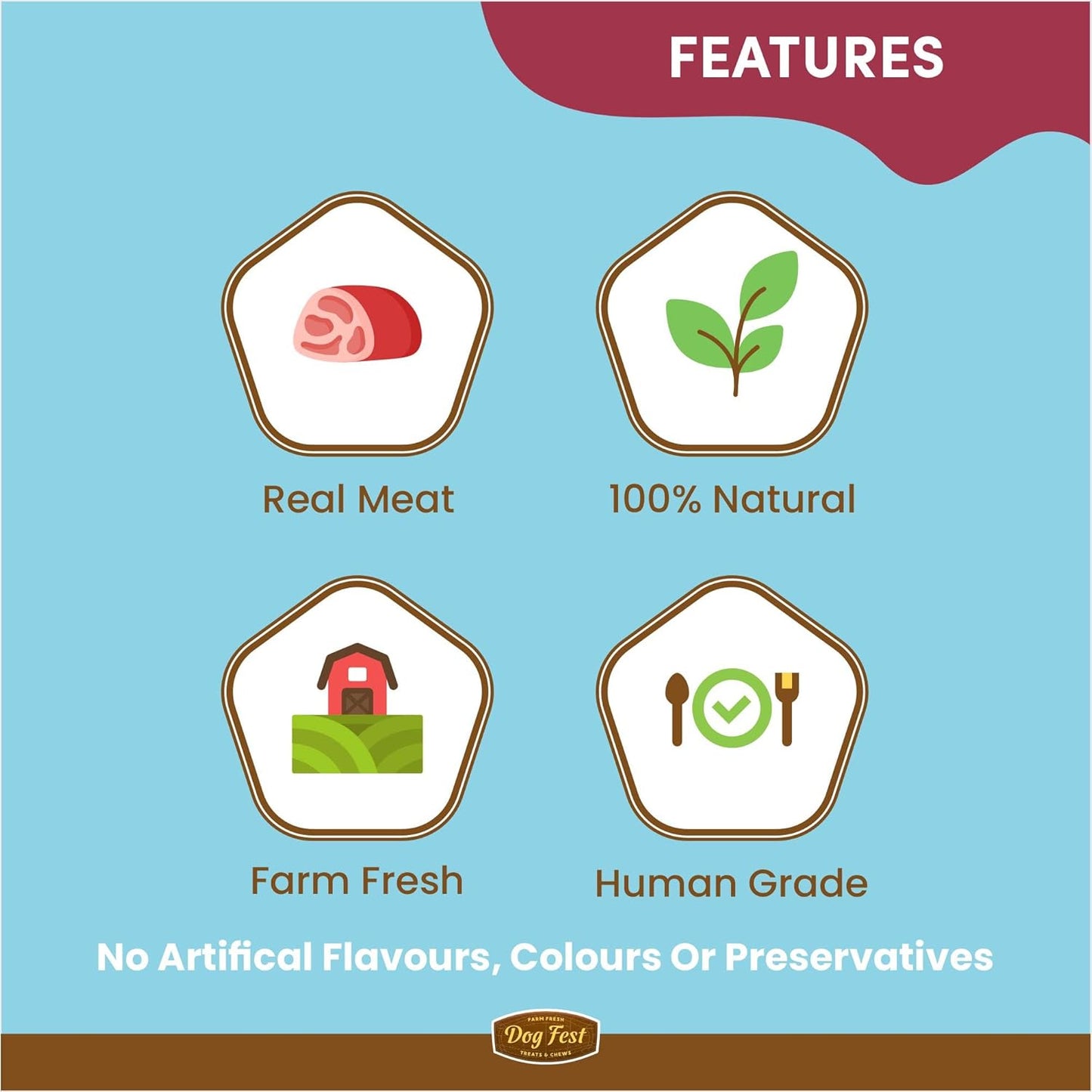 Dogfest  Meat Sticks Dog Treats