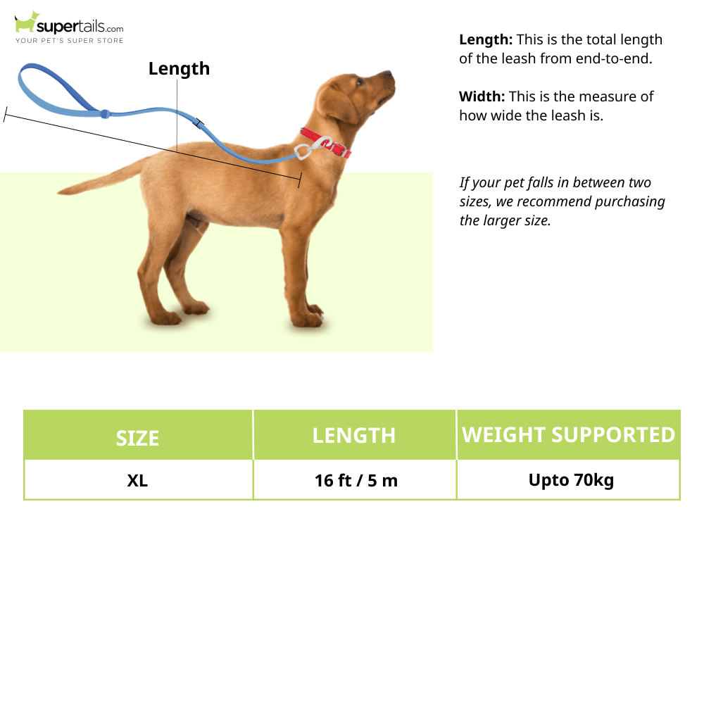 Kong Ultimate Retractable Leash for Dogs and Cats (Red)
