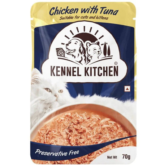 Kennel Kitchen Chicken with Tuna Wet food for Cats (70g)