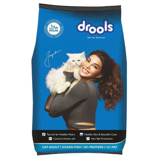Drools Ocean Fish Adult Cat Dry Food (60g)