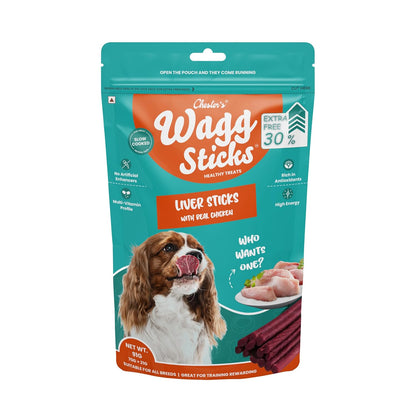 Wagg Sticks Dog Treats Liver Flavour 70 Gm