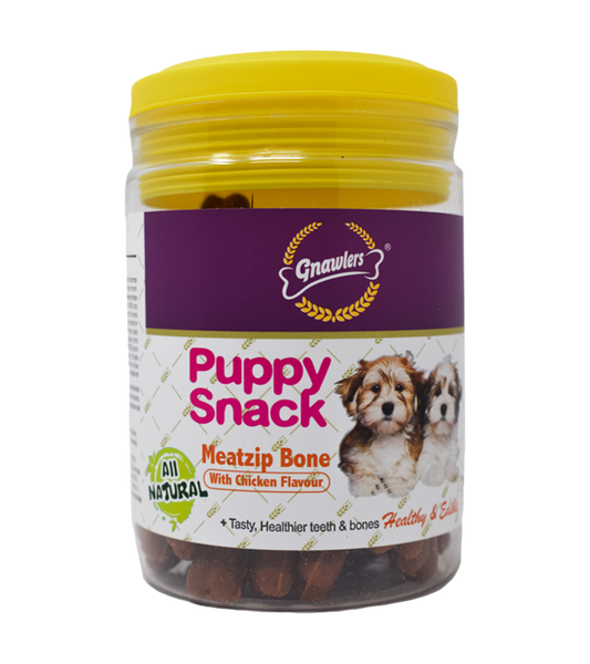 Gnawlers Meat Zip Jar (180 gm) for Dogs