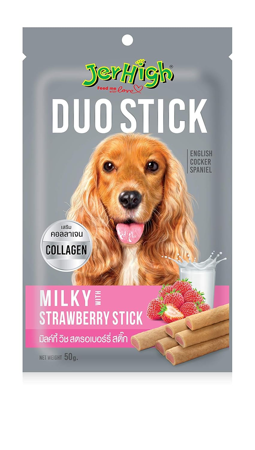 Jerhigh Duo Stick Dog Treat, 50 gm