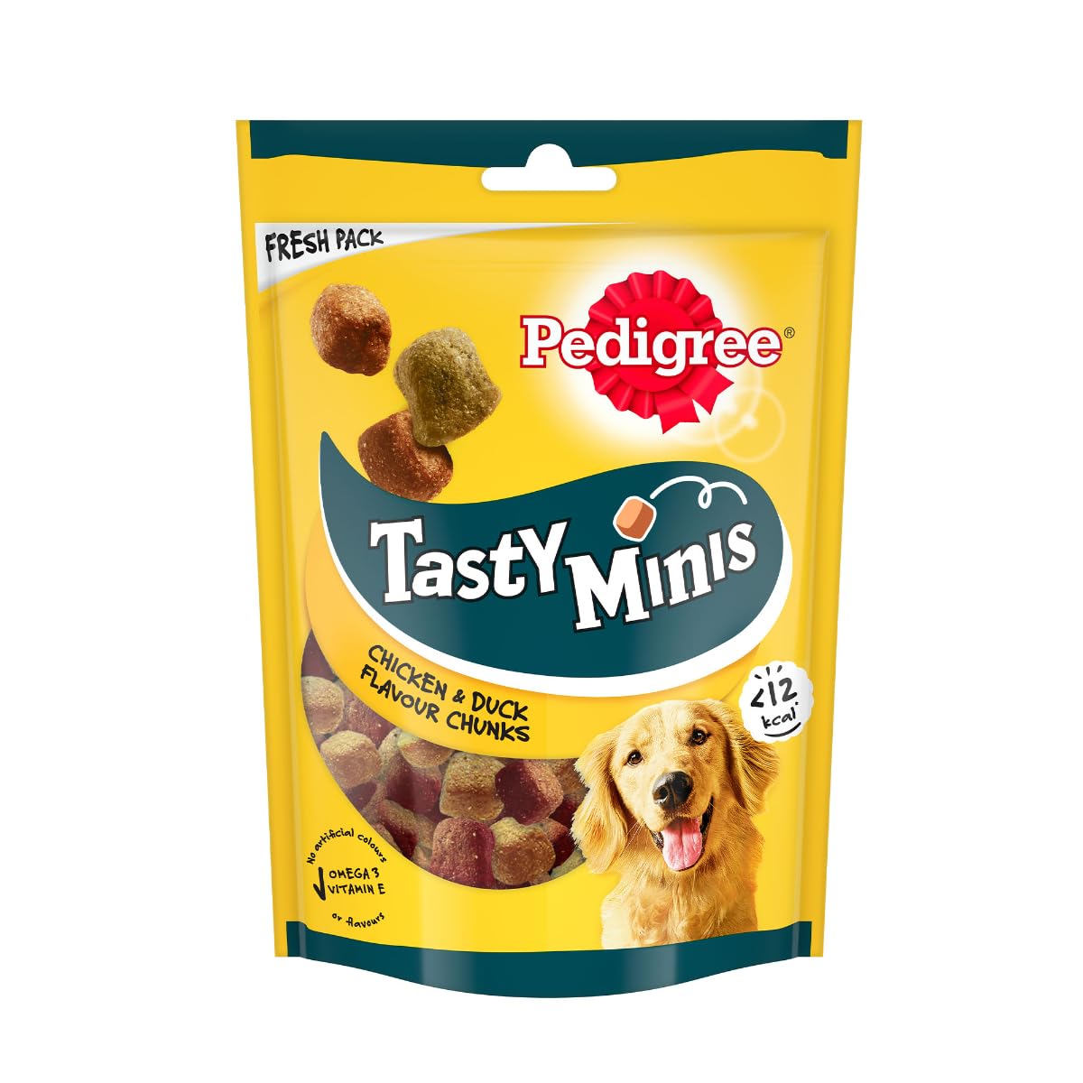 Pedigree Tasty Minis Adult Dog Treats, Chicken & Duck Flavour Chunks