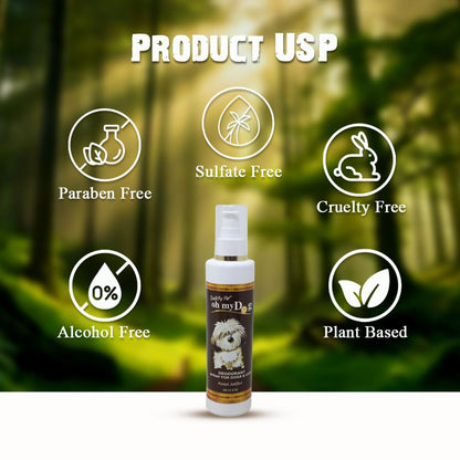 Oh My Dog Forest Pet Deodorant Spray for Dogs, Puppies, Cats and Kittens - 200ml