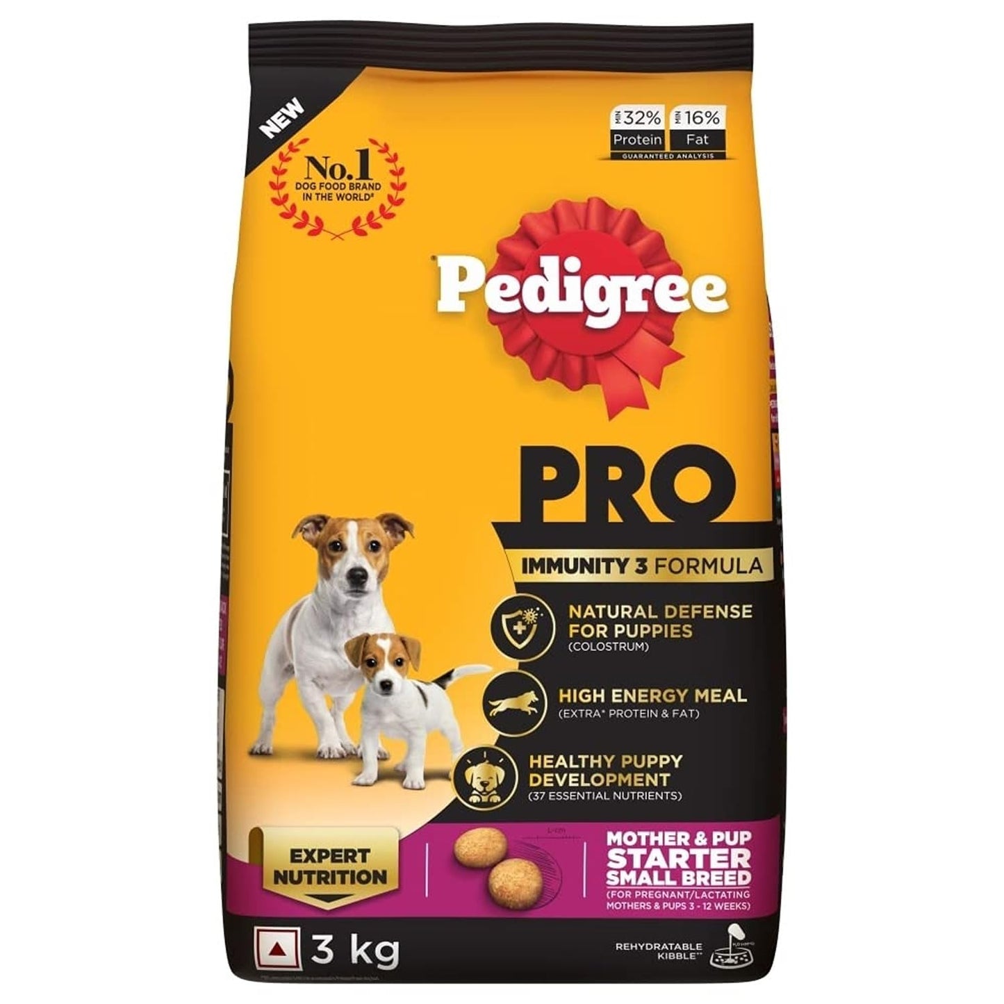 Pedigree PRO Mother & Puppy Starter(3 to 12 Weeks) Small Breed Dog Dry Food