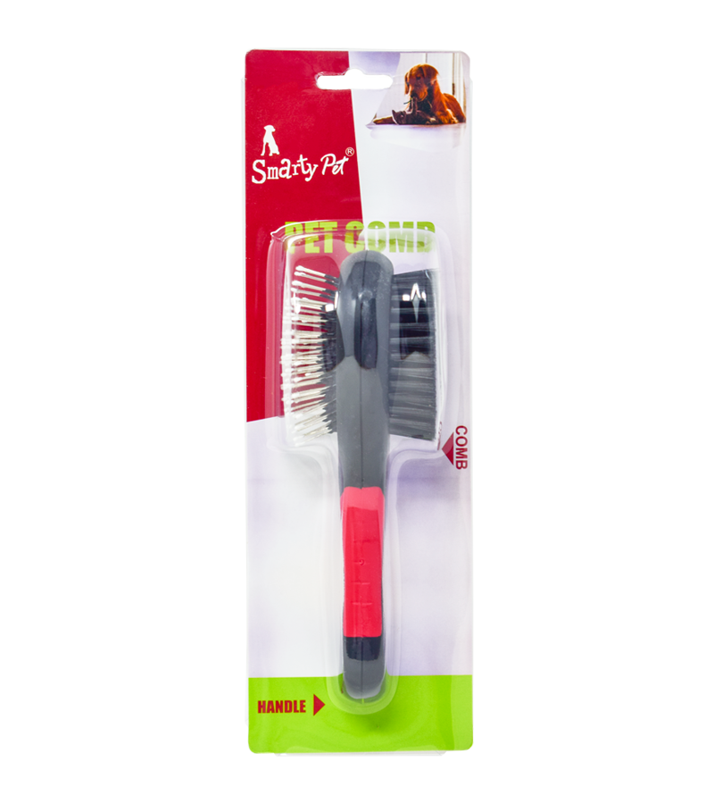 Smarty Pet Plastic Pin Brush for Dogs and Cats