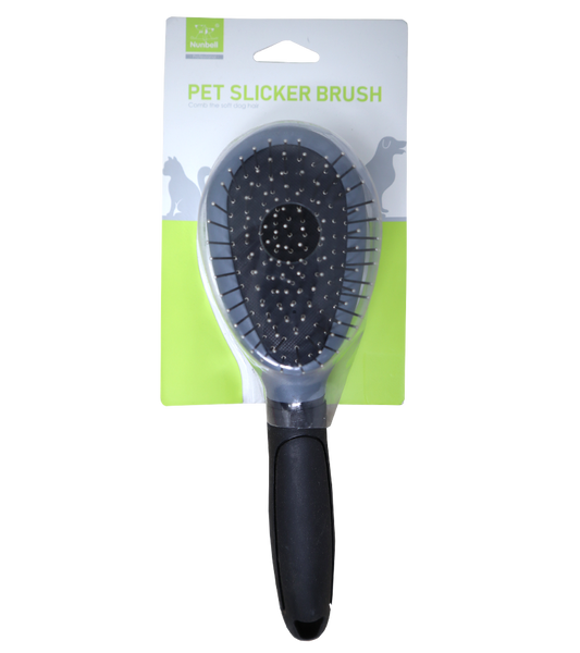 Nunbell Plastic Pin Brush for Dogs and Cats