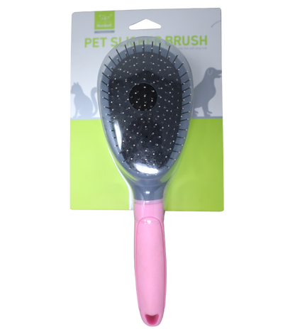 Nunbell Plastic Pin Brush for Dogs and Cats