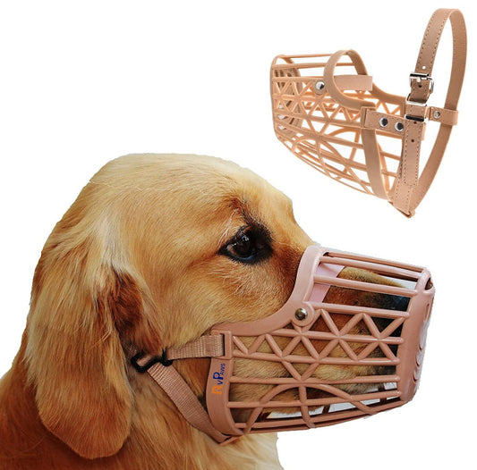 Plastic Muzzle Premium Strap for Dogs