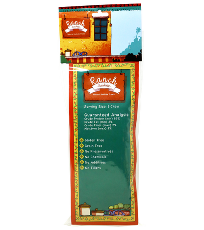 Ranch White Twisted Sticks for Dogs